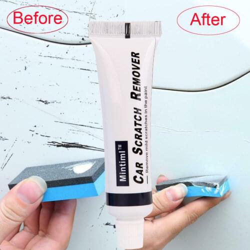 Car Paint Repair Car Scratch Remover Tool Scratches Agent & Sponge Car Polishing Wax Repair Kits Accessories Paint Care