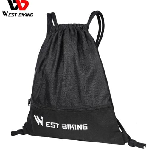 15L Portable Outdoor Bags Cycling Helmet Bag Backpack Climbing Drawstring Bags Basketball Gym Sports Travel Hiking Accessories