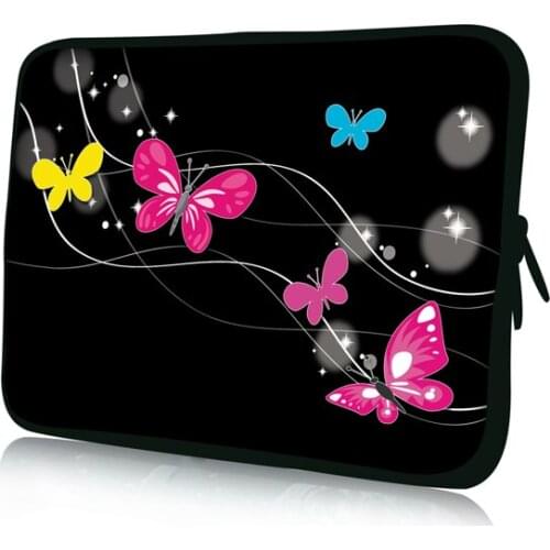 Butterflies For Lenovo Yoga 530 HUAWEI MatePad Pro Asus ZenPad 14 Inch Laptop Bag 17 15 13 12 10 Women Carrying 10.1 Tablet Case