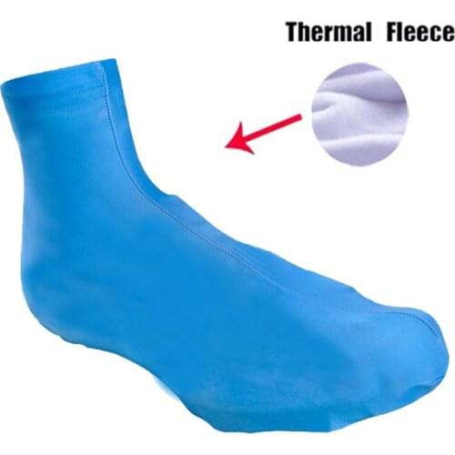 2020 Bike Shoe Cover/Super Warm Ciclismo Casco Bicycle Cycle Shoe Cover Winter Warm Thermal Fleece Team MTB Cycling Shoes Cover