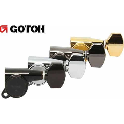 GOTOH SG381-07 Magnum Lock Traditional Locking Tuning Machine head 3Lx3R or 6-in-Line