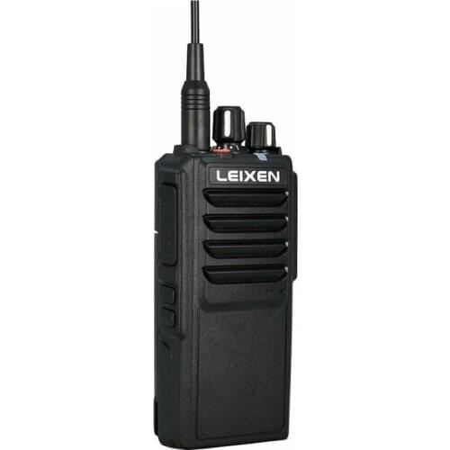 LEIXEN VV-25 Walkie Talkie 25 Watts High Power Long Range 10 KM Long Standby 12.6V 4000mAh Battery Life UHF Ham Radio Woki Toki