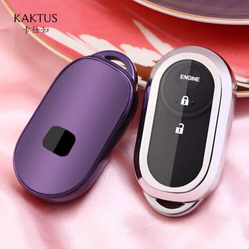 Soft TPU Smart Key Case Cover for Honda N-BOX NBOX JF3 JF4 N-VAN NVAN Jf3 Jf4 Wagon Nwgn Custom Nwgn Custom