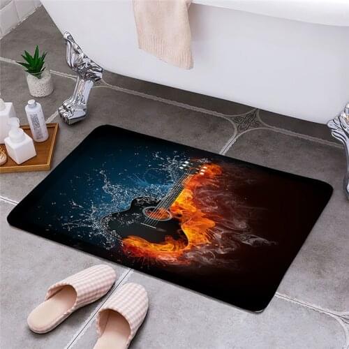 Leaf Entrance Door Floor Mat Door Mat Rectangle Non-Slip Foot Pad Home Welcome Carpet For Hallway Bath Kitchen Doormat