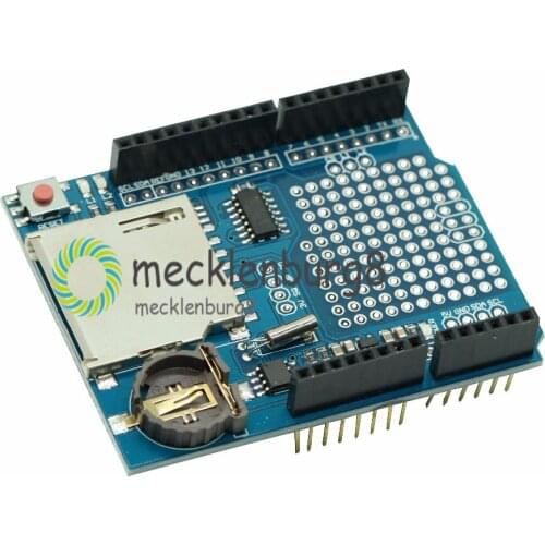 New Data Logger Module Logging Recorder Shield V1.0 For Arduino UNO SD Card One