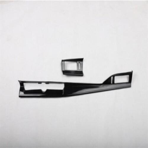 Suitable for 2013 14 Lexus ES250 350h interior modification HIPS mahogany carbon fiber front desk bar Accessories left-hand driv