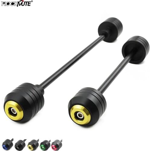 Wheel Falling Protector For SUZUKI GSX-R1300 HAYABUSA 2008-2020 Motorcycle Front Rear Axle Fork Crash Sliders Pad