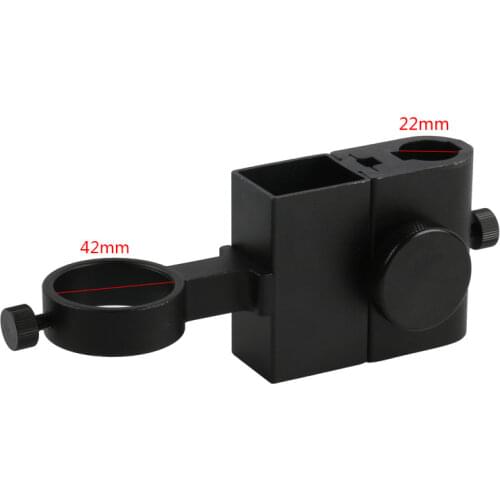 40mm Diameter Adjustable Moncular Lens Holder Electronic Video Microscope Stand Accessories For 22mm Pillar Microscope Bracket