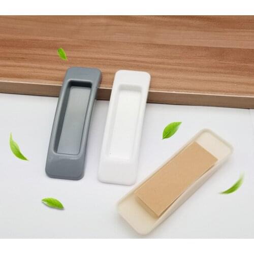 Furniture Handle Supply Paste Drawer Handle Hole Free Window Cabinet Handle Simple Handle Kitchen Drawer Handles Cabinet Pulls