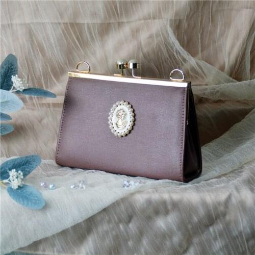 Luxury Elegant Ladies Leather Hand Bags Famous Brand Leather Bridal Woman Clutch Bag Wedding Party Evening Clutches Bag