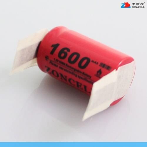 In 1.2V the 2/3A 1600mAh 20C model of Ni MH battery electric tools in high power electronic equipment Rechargeable Li-ion Cell
