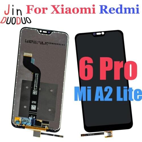 For Xiaomi Redmi 6 Pro LCD Display Screen Repalcement Assembly For Xiaomi Mi A2 Lite