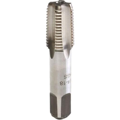 1Pc 1/4 Inch - 18 Npt High Speed Steel Taper Pipe Tap Metal Screw Thread Cutting Tool Threading Hand Tools