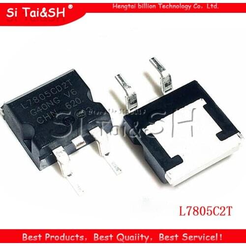 10pcs L7805C2T TO-263 L7805CD2T TO263 L7805 SOT L7805AC2T Three-terminal voltage regulator new