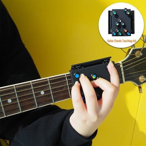 Guitar Chords Beginner Teaching Aid Learning System Guitar Trainer Practice Acoustic Guitar Accessories &T8
