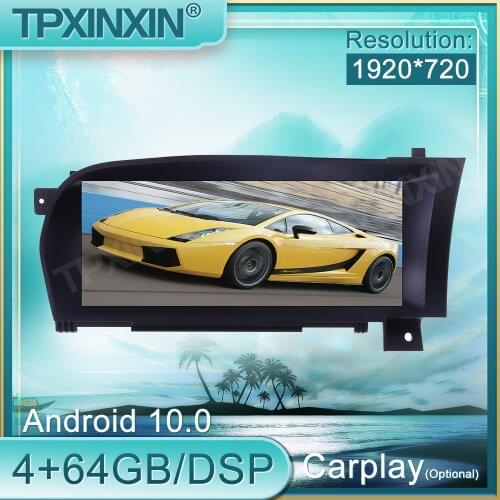 Android 10.0 car radio player for Mercedes Benz S-Class W221 2006-2013 Built-in carplay GPS Navigation