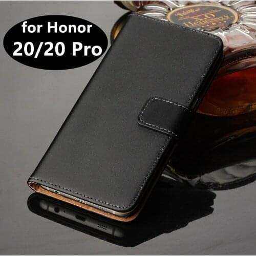 Pu Leather Flip Cover Phone Protective Case for Huawei Honor 20 / Honor 20 Pro wallet cover case phone shell fundas coque GG