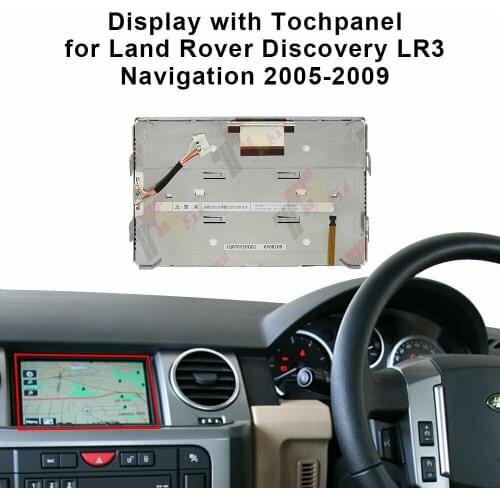 For 7" LQ070Y5DG01 LCD Display Screen + Touch for LAND RANGE ROVER LR3 NAVIGATION DVD Display