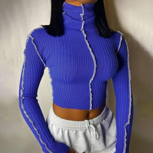 Женские базовые футболки EACHIN China At AliExpress