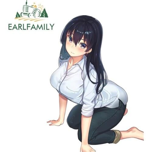 EARLFAMILY 13cm x 9.2cm for Soro Part Car Stickers Waterproof Motorcycle Helmet Anime Laptop Decoration Camper Window Decal