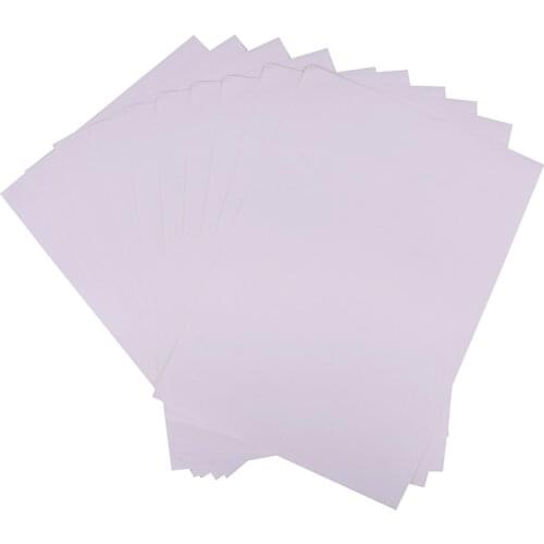 Hot sale 10pcs/set 210mmx297mm A4 matt printable white self adhesive sticker paper Iink for office
