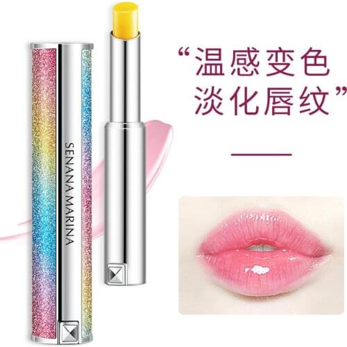 2020 NEW Lipstick Starry Sky Lipstick Honey Change Color Lip Balm Waterproof Replenishment Moisturizing Lip Gloss Lipstick