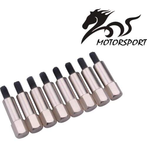 CHROME VALVE COVER BOLT FIT FOR CHEVY 283 305 327 350 383 SBC STUD KIT 8 pcs