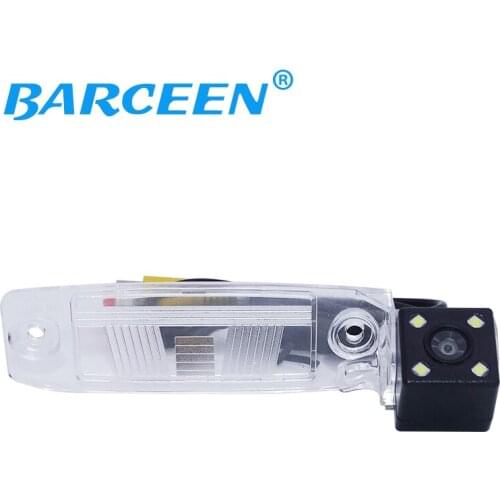 Free Shipping Camera Car Rear View Camera With 4 LED HD CCD Camera For KIA Sportage R 2011-2012 / K3