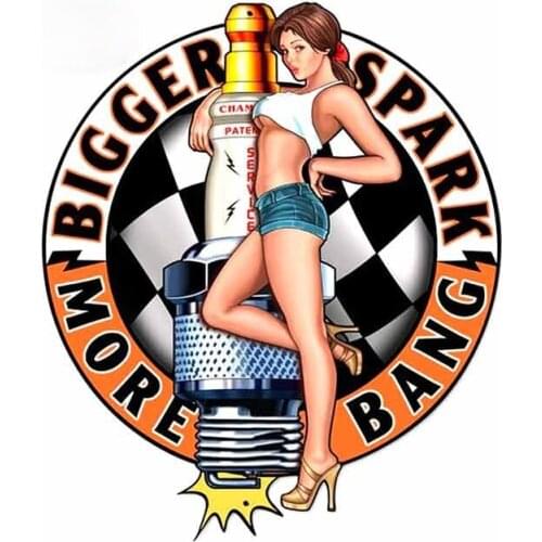 Beauty Anime Sexy Hot Girl Car Styling Cover Scratches Bumper Bodywork Windshield Cartoon Creative Fine Decal Kk13*11cm