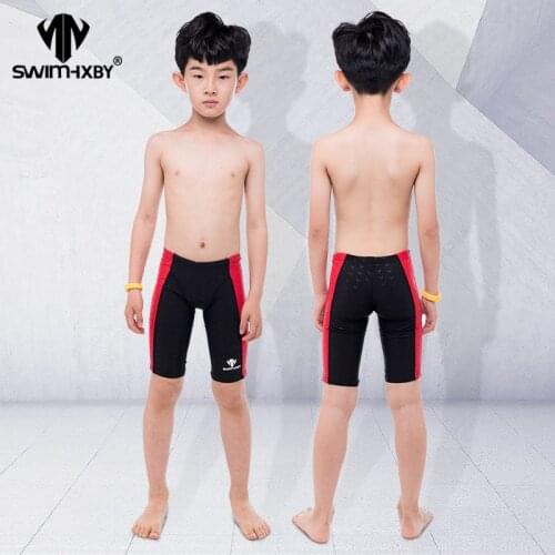HXBY Boys Swimsuit Professional Kids Swimwear Swim Briefs Mens Swim Wear Swimming Trunks Men Swimwear Shorts Swimsuit