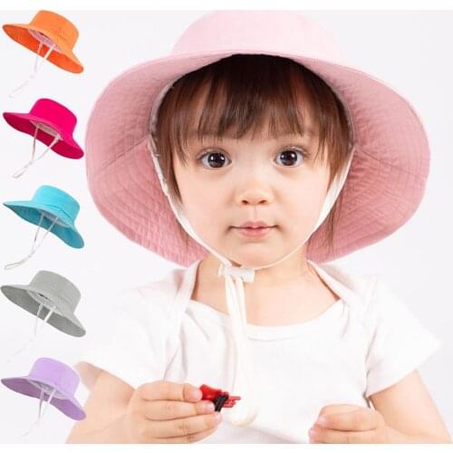 Summer Baby Sun Hat Boys Cap New Born Baby Boys And Girls Fishermans Hat Summer Outdoors Sun Protection Unisex Hats Caps