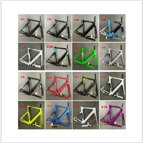 Customize Logo Disc brake Concept V3RS Road Bike Carbon Frames 16 Colors