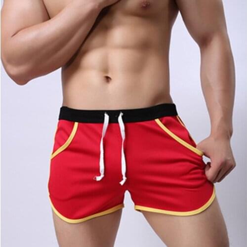 Mens Swimming Trunks Summer New Style Simple Sports Fitness Shorts Home Beach Trousers Swimsuit Swimwear