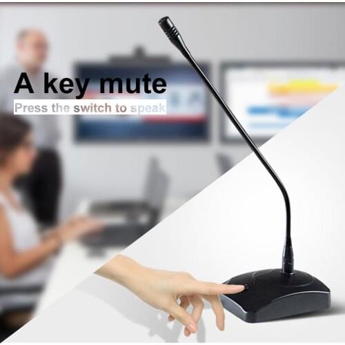 Bluelans Adjustable USB Wired Desktop Microphone for Recording/Business Conference/Gaming