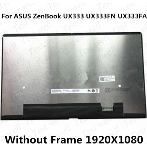 13.3 inch original display for ASUS ZenBook 13 Lingya Deluxe13 UX333FN U3300 U3300FN UX333FA UX333 FHD LCD screen assembly