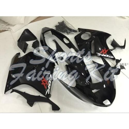 Plastic Fairings for CBR1100 XX 1996 - 2005 glossy Black Fairings CBR1100XX 1997 Fairings CBR 1100 XX 2003