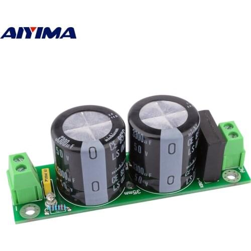 AIYIMA 10A Rectifier Filter Power Board 3300uf 50V Capacitor Rectification DIY Home Theater Sound Audio Amplifier