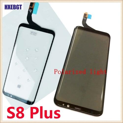 Touch Screen for Samsung Galaxy S8 plus G955 Note8 N950 Front Glass Sensor Touch screen Glass Panel Polarizer Repair