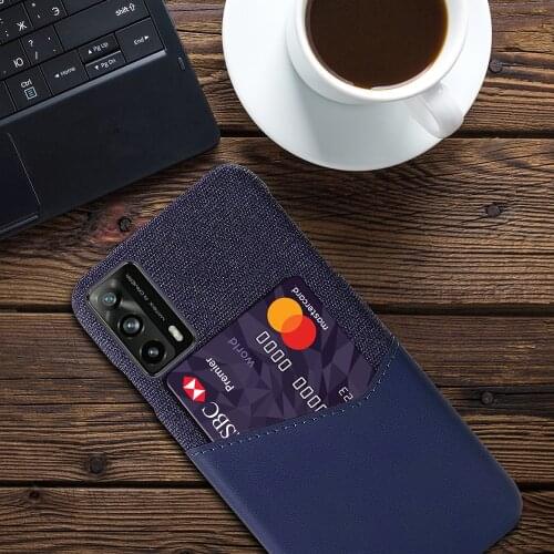 Cloth Texture Antiskid Case For OPPO Realme X7 Pro Ultra Fundas Febric Card Holder Cover For Oppo Realme X7 X7pro Ultra Coque
