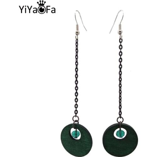 YiYaoFa Handmade Dangle Earrings Fashion Drop Earrings for Women Accessories Summer Hook Earrings Lady Party Jewelry YE-51