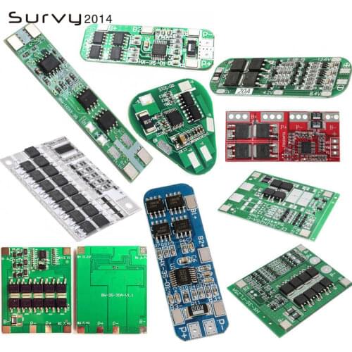 3S BMS 4A 8A 10A 20A Lithium Battery Charger Protection Board Module 18650 Lipo Li-ion Battery Cell Charging BMS