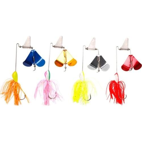 1Pcs Sequin Beard 20g Jig Hard Bait Fishing Spinnerbait Great Black Bass Metal Fish Mouth Pike Bait Fishing Accessories Tackle