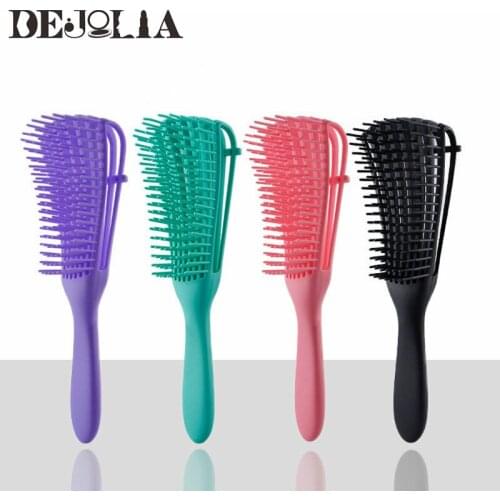 Women Girls Hair Scalp Massage Comb Hairbrush Octopus Type Comb Wet Curly Detangle Hair Brush for Hairdressing Styling Tools