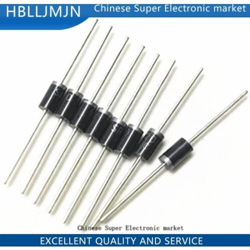 10PCS SB5200 Schottky Barrier Rectifier Diode 5A 200V DO-201AD/DO-27