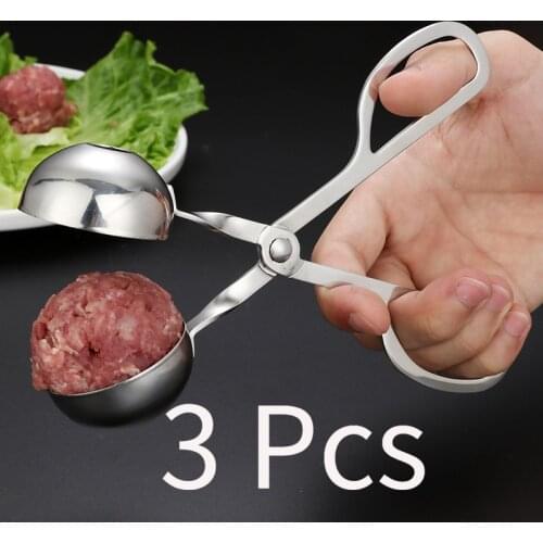 Meatball 304 Stainless Steel Kitchen Tools Kitchen Gadgets Barbecue Bbq Grill Outdoor Kitchen Stuff Skewer Grilling