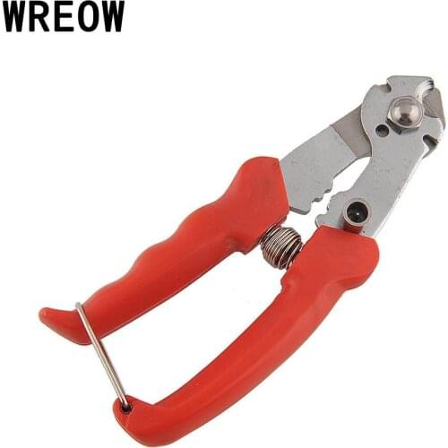 5In1 Bicycle Bike Inner Outer Brake Gear Shifter Wire Cable Spoke Housing Cutter Mountain BMX Cutting Plier Clamp Repair Tool