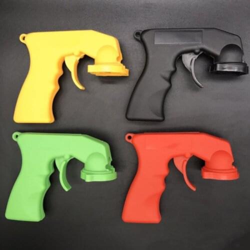 Spray Adaptor Paint Care Aerosol Spray Gun Handle with Full Grip Trigger Locking Collar Car Maintenance Car Styling Accessories