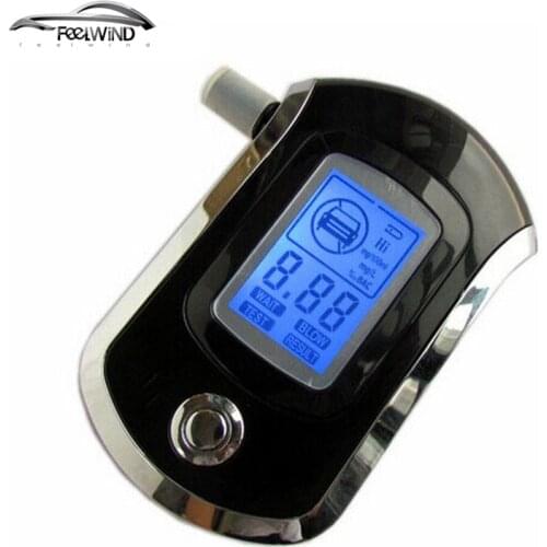 Professional Police Digital Breath Alcohol Tester Breathalyzer AT6000