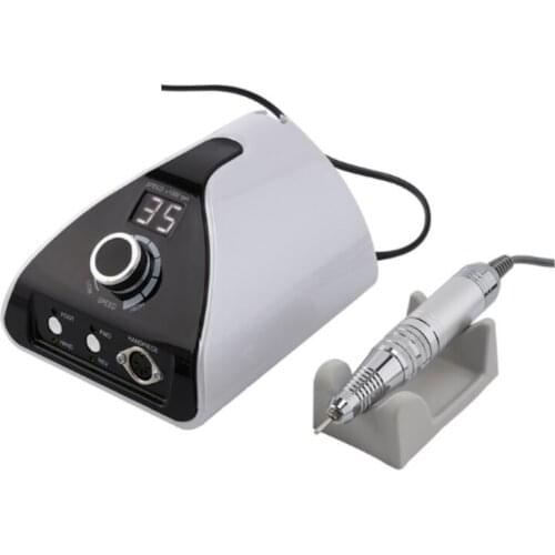 Stainless Steel Intelligent Low Vibration&Noise Manicure Machine Positive Inversion Nail Drill Set Strong Milling cutte