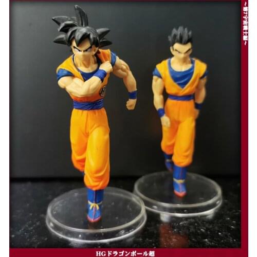 Bandai Dragon Ball Z Fighters Capsule Toys HG Goku Action Figure Collectible Model Toy Ornament Anime Dolls Figuine Fans Gift